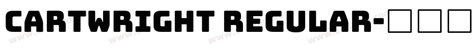 Cartwright Regular字体转换